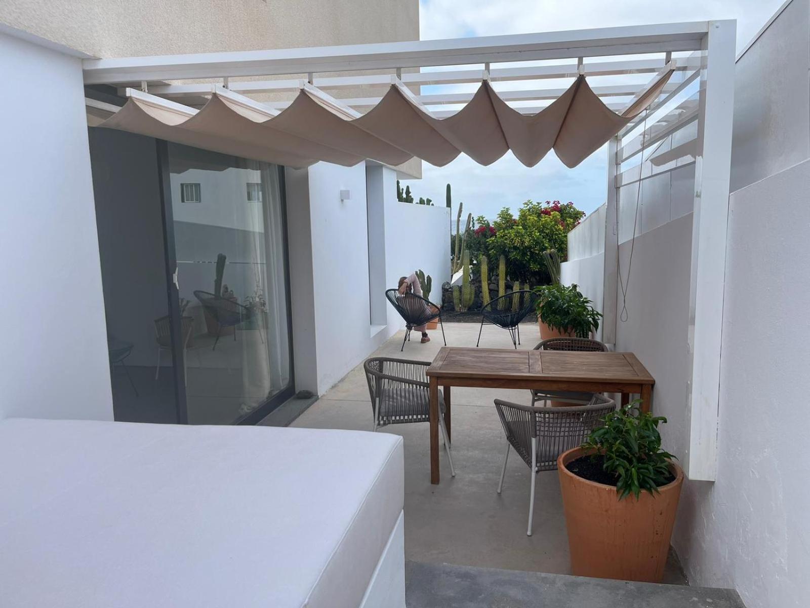 Jurel, Comodo Estudio Junto Al Mar Punta Mujeres Екстериор снимка